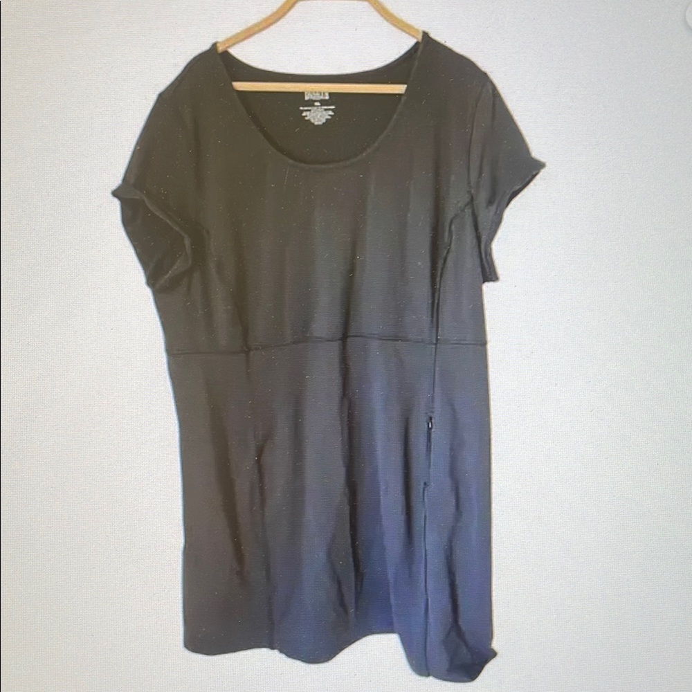 Black Short Sleeve Dress